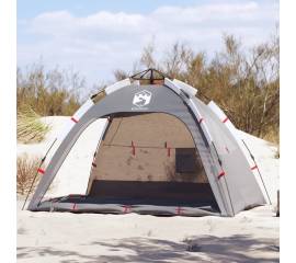 Cort camping 4 persoane gri impermeabil setare rapidă