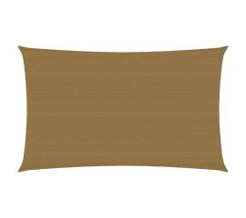 Pânză parasolar, gri taupe, 5x8 m , hdpe, 160 g/m²