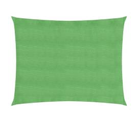 Pânză parasolar, verde deschis, 3x4 m, hdpe, 160 g/m²