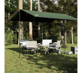 Prelată de camping, verde, 360x294 cm, impermeabilă