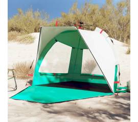 Cort camping 2 persoane verde marin impermeabil setare rapidă