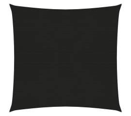 Pânză parasolar, negru, 5x5 m, hdpe, 160 g/m²