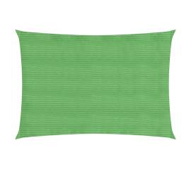 Pânză parasolar, verde deschis, 3x5 m, hdpe, 160 g/m²