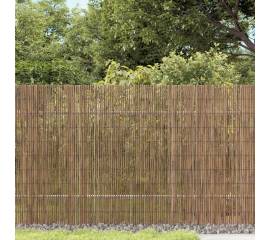 Gard de grădină, 600x90 cm, stuf