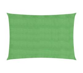 Pânză parasolar, verde deschis, 4x6 m, hdpe, 160 g/m²