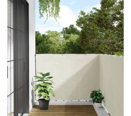 Paravan de grădină, alb, 1000x120 cm, pvc
