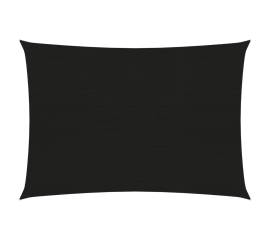 Pânză parasolar, negru, 2,5x3,5 m, hdpe, 160 g/m²