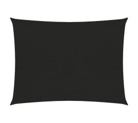 Pânză parasolar, negru, 2x2,5 m, hdpe, 160 g/m²