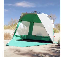 Cort camping 3 persoane verde marin impermeabil setare rapidă