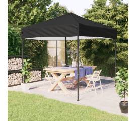 Cort pliabil pentru petrecere, negru, 2x2 m