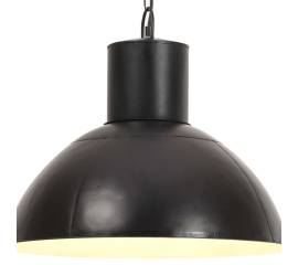 Lampă suspendată, negru, rotund, 48 cm, 25 w, e27