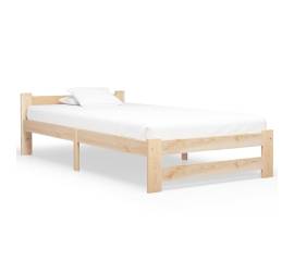 Cadru de pat, 100 x 200 cm, lemn masiv de pin