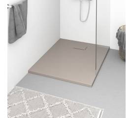 Cădiță de duș, maro, 100x80 cm, smc