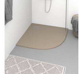 Cădiță de duș, maro, 90x90 cm, smc