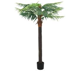 Plantă artificială palmier phoenix cu ghiveci, verde, 215 cm