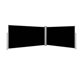 Copertină laterală retractabilă, negru, 160 x 600 cm