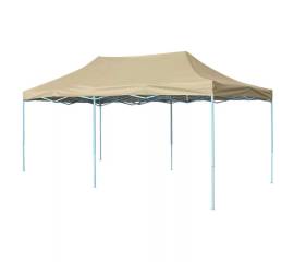 42507  foldable tent pop-up 3x6 m cream white