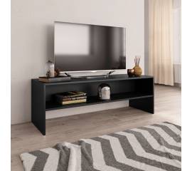 Comodă tv, negru, 120 x 40 x 40 cm, pal