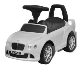 Mașină pentru copii fără pedale bentley alb