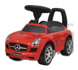 Mașină pentru copii fără pedale mercedes benz roșu