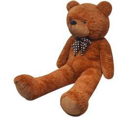 Ursuleț de pluș moale de jucărie xxl, maro, 135 cm