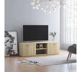 Comodă tv, stejar sonoma, 120 x 34 x 37 cm, pal