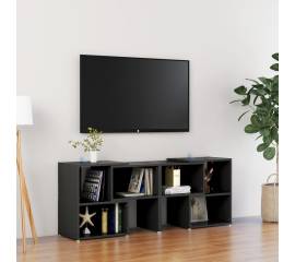 Comodă tv, negru, 104x30x52 cm, pal