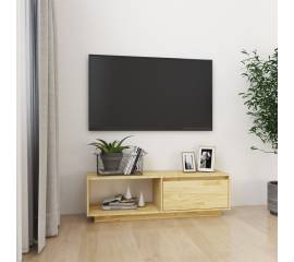 Comodă tv,  110x30x33,5 cm, lemn masiv de pin