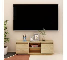 Comodă tv, 110x30x40 cm, lemn masiv de pin