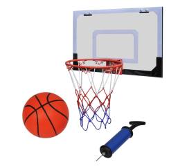 Set coș de baschet indoor cu minge și pompă