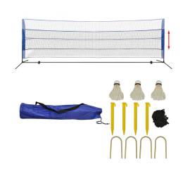 Set fileu de badminton, cu fluturași, 500x155 cm