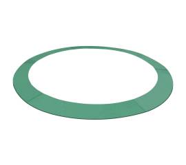 Bandă de siguranță trambulină rotundă de 4,26 m, verde, pe
