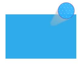 Prelată de piscină, albastru, dreptunghiular, 800 x 500 cm, pe