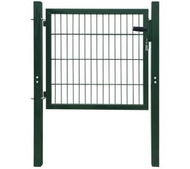 Poartă pentru gard 2d (simplă), verde, 106x130 cm