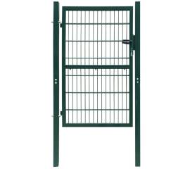 Poartă pentru gard 2d (simplă), verde, 106x190 cm