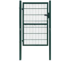 Poartă pentru gard 2d (simplă), verde, 106x230 cm