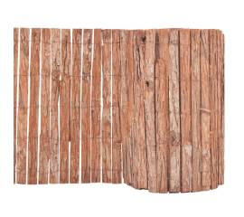 Gard din scoarță de copac, 1000 x 50 cm