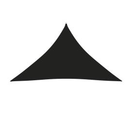Parasolar, negru, 3,5x3,5x4,9 m, țesătură oxford, triunghiular
