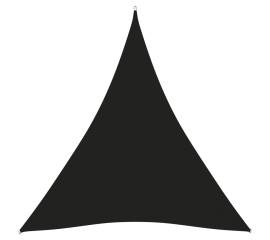 Parasolar, negru, 5x6x6 m, țesătură oxford, triunghiular