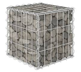 Gabion cub strat înălțat, 30 x 30 x 30 cm, sârmă de oțel