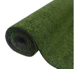 Gazon artificial, verde, 1,5 x 5 m/7 - 9 mm