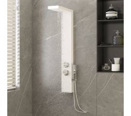 Sistem panou de duș din aluminiu, alb