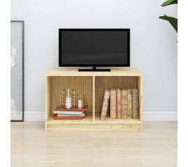 Comodă tv, 70x33x42 cm, lemn masiv de pin