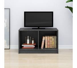 Comodă tv, gri, 70x33x42 cm, lemn masiv de pin