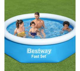 Bestway piscină gonflabilă fast set, 244x66 cm, rotundă, 57265