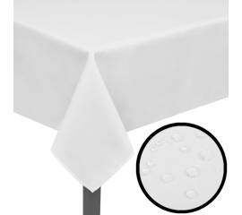 Fețe de masă, 100 x 100 cm, alb, 5 buc.