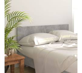 Tăblie de pat, gri beton, 160x1,5x80 cm, lemn prelucrat