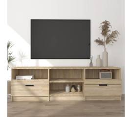 Comodă tv, stejar sonoma, 150x33,5x45 cm, lemn prelucrat