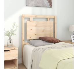 Tăblie de pat, 80,5x4x100 cm, lemn masiv de pin