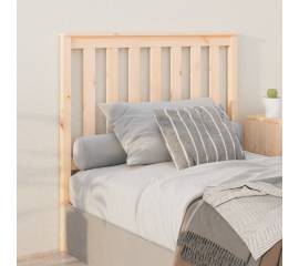 Tăblie de pat, 106x6x101 cm, lemn masiv de pin